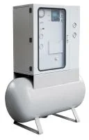 Газовый смеситель двухкомпонентный Pusher M281-300 300m3/h; обл. прим.: Углеки́слый газ,  Аргон, Азот, Кислород, Гелий, Водород; входное давление: 7 - 10 бар; выходное давление: 0,5 - 4 бара; газовые соединения: 1”FNPT, 1.5”FNPT
